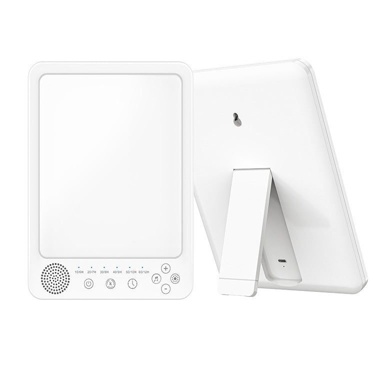 Simulated Sunlight Lamp White Noises Machine SAD Therapy Light With Timer