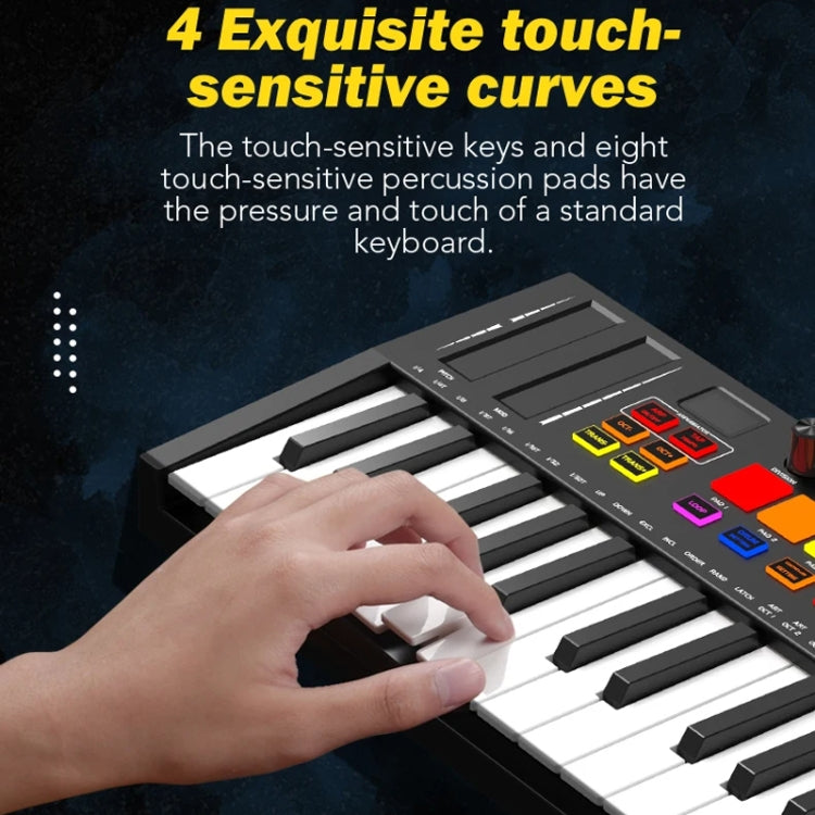 MD02 25 Key USB Keyboard And Drum Pad MIDI Controller Keyboard Piano