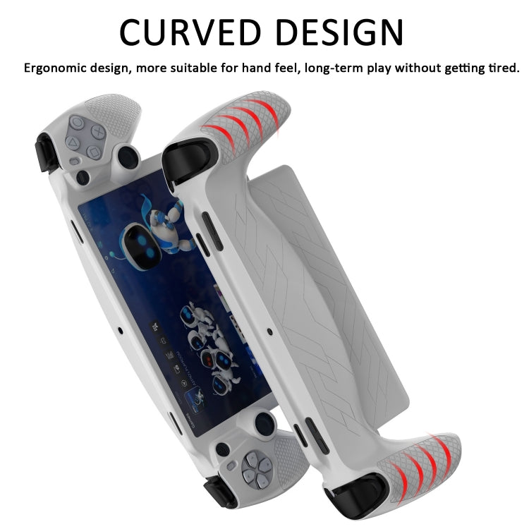 For Sony PS Portal Game Console Silicone Protective Cover Oil Spray All-Inclusive Protective Case