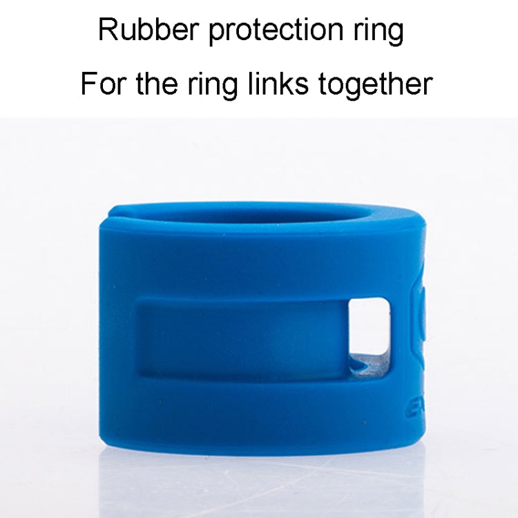 ENLEE 4pcs /Set Mountain Bike Rear And Front Fork Bumper Rubber Protection Ring Cycling Chain Ring Gear