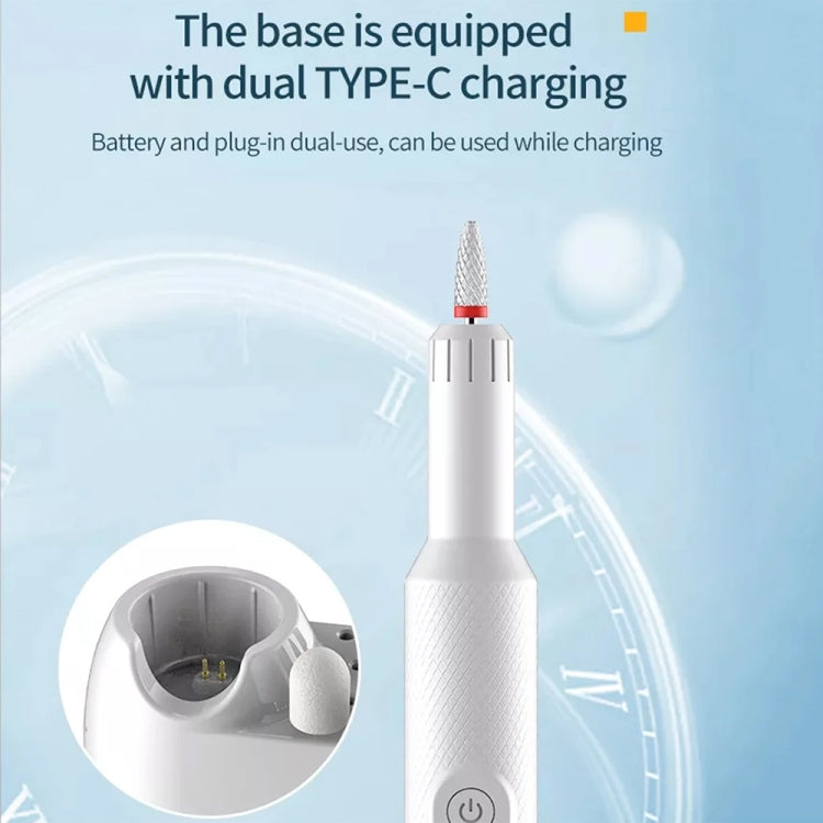 M3 USB Charging Portable Electric Nail Polisher Nail Art Tools Home Nail Art Instrument