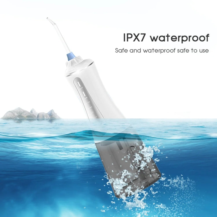 350ML Water Tank Oral Irrigator Rechargeable 5 Gear Adustable Water Flosser