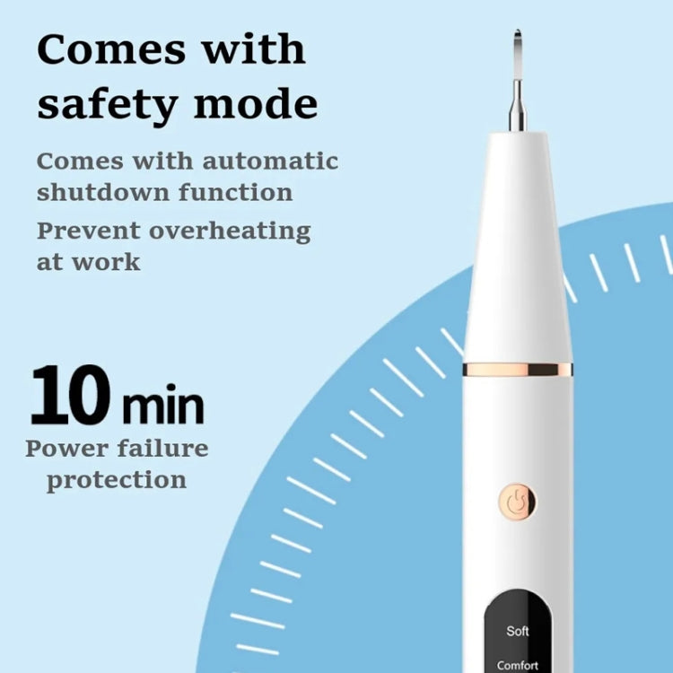 Ultrasonic Electric Dental Scaler Teeth Plaque Cleaner Dental Stone Removal With LED Light