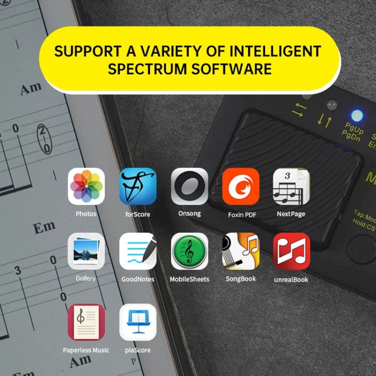 M-VAVE CUBE TURNER PRO Electric Guitar Effect Loop Bluetooth Spectrometer Controller