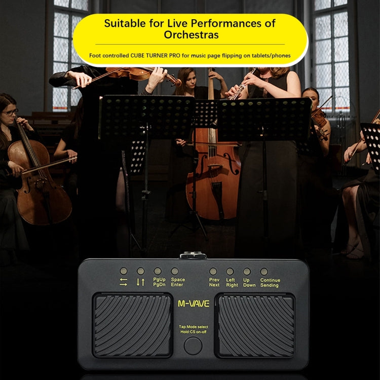 M-VAVE CUBE TURNER PRO Electric Guitar Effect Loop Bluetooth Spectrometer Controller