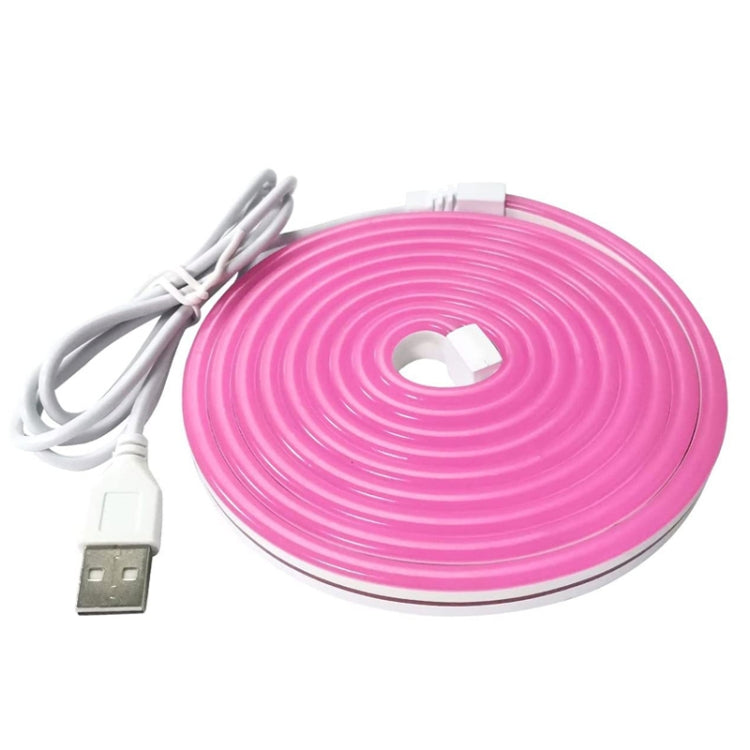 2m 5V LED Light Strip USB Flexible Neon Silicone Soft Strips Set