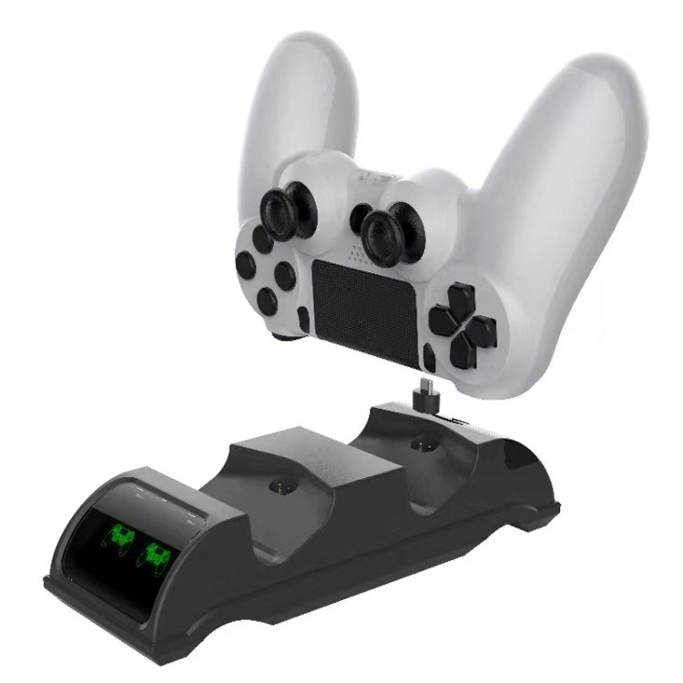 For PS4 Slim / Pro Gamepad Docking Charger Controller Dual Charger With Display Lights