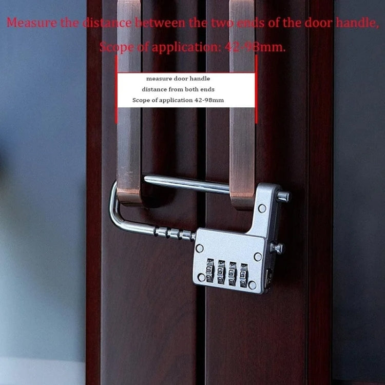 Shoe Cabinet Office File Cabinet Adjustable Lock Length Pull Hand Lock Password Cabinet Door Lock
