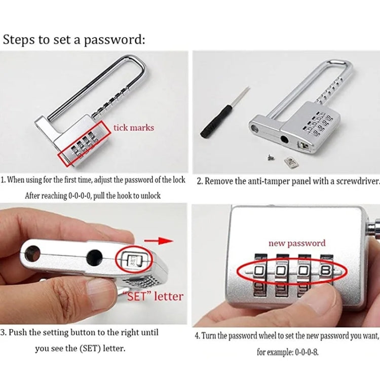 Shoe Cabinet Office File Cabinet Adjustable Lock Length Pull Hand Lock Password Cabinet Door Lock