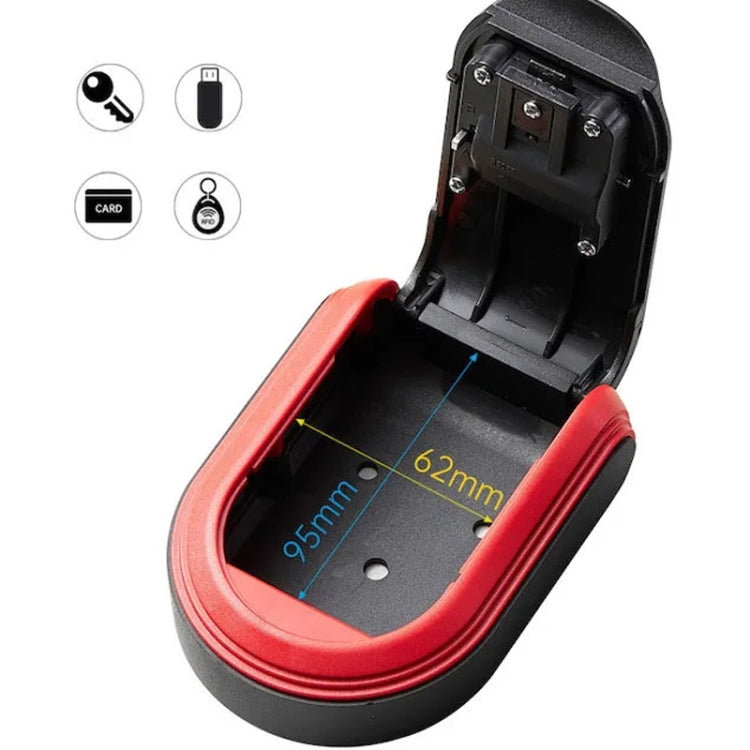 Full Plastic Key Box Password Lock Door Key Storage Password Box