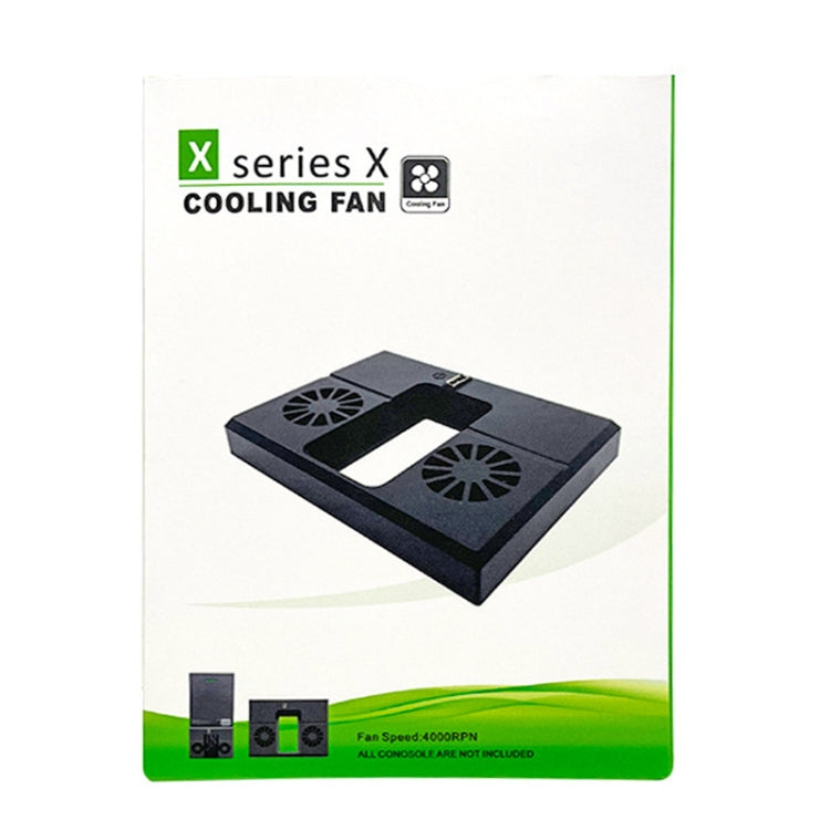 For Xbox Series X Console Cooling Fan With LED Lights Rear Fan Cooler