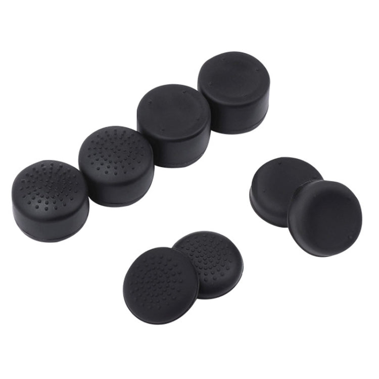 8pcs /Set For PS5 / PS4 Silicone Joystick Cap Booster Cap Gamepad Rocker Protective Case