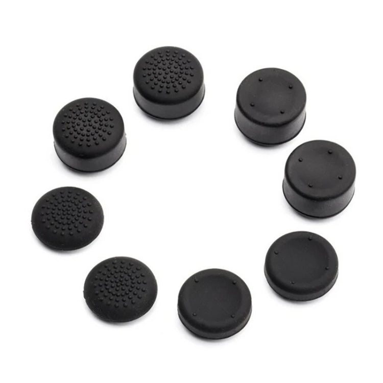 8pcs /Set For PS5 / PS4 Silicone Joystick Cap Booster Cap Gamepad Rocker Protective Case