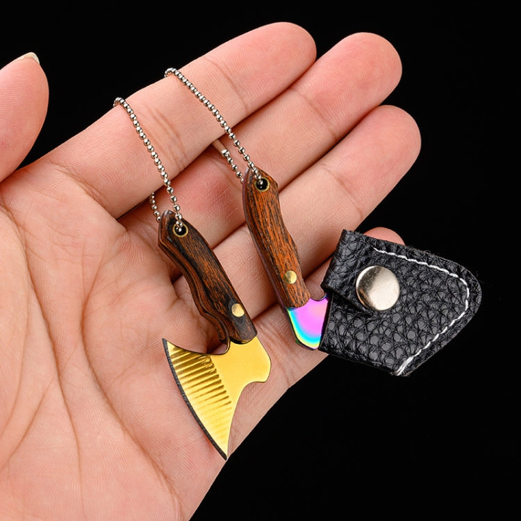 Mini Knife Keychain Portable Removal Express Pendant Accessory With Holster