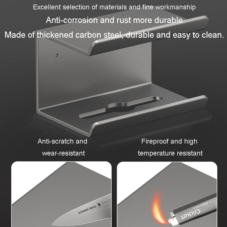 2 In 1 No-Punch Bathroom Shelf Household Paper Towel Cell Phone Toiletries Storage Rack