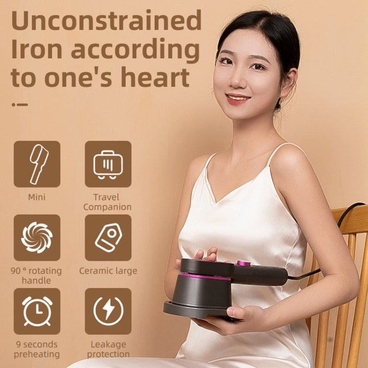 1000W 60ml Water Tank Handheld Garment Steamer with Rotatable Ironing Panel