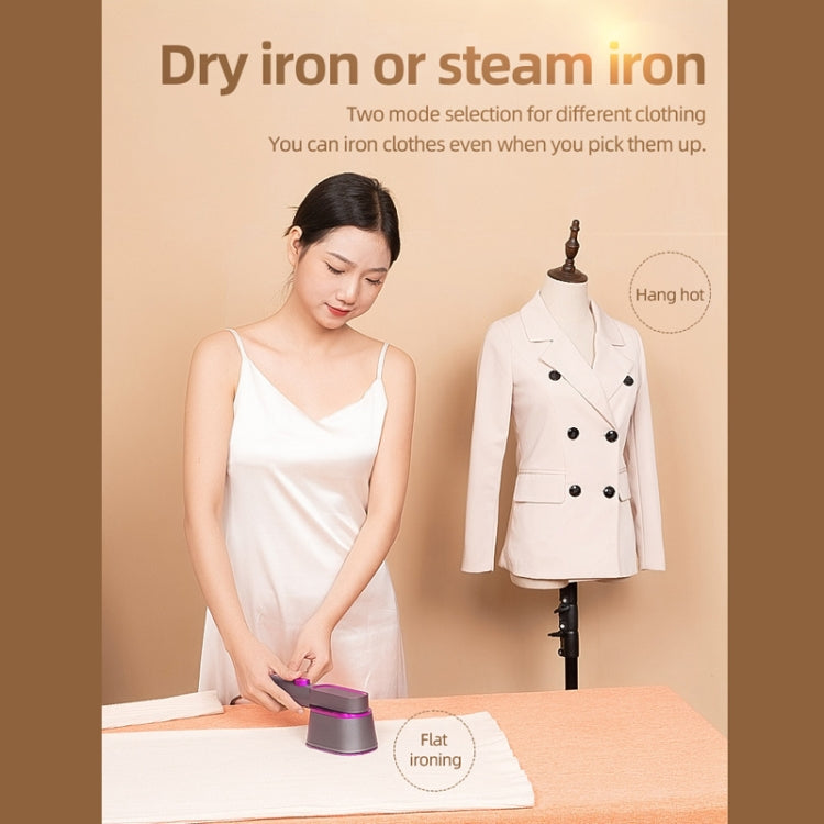 1000W 60ml Water Tank Handheld Garment Steamer with Rotatable Ironing Panel