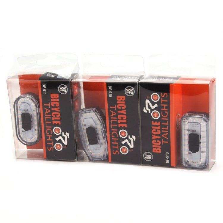 Rechargeable 60 Lumen Colorful Light Bicycle Bike Tail Light Helmet Warning Light