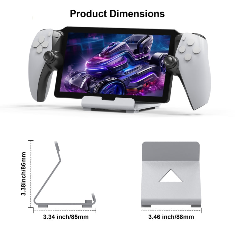 JYS Game Console Desktop Stand For PS Portal / Steam Deck / ROG Ally / Switch / Mobile Phones