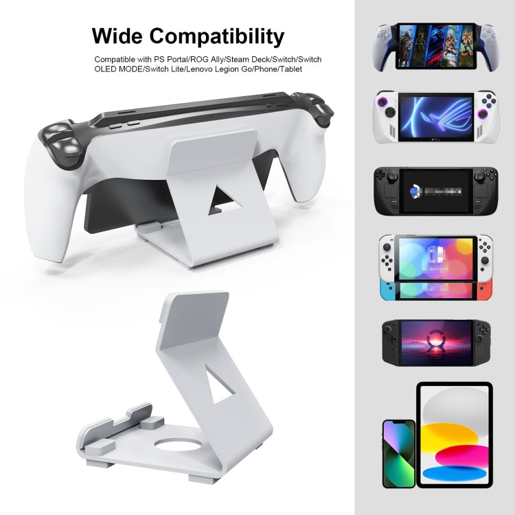 JYS Game Console Desktop Stand For PS Portal / Steam Deck / ROG Ally / Switch / Mobile Phones