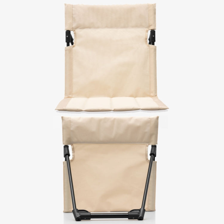 Outdoor Camping Lightweight Comfortable Folding Chair Camping Park Leisure Beach Portable Single Cushion Chair