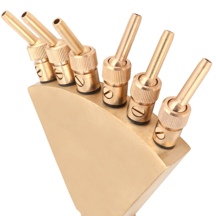 Copper Phoenix Tail Nozzle Water Landscape Fountain Equipment