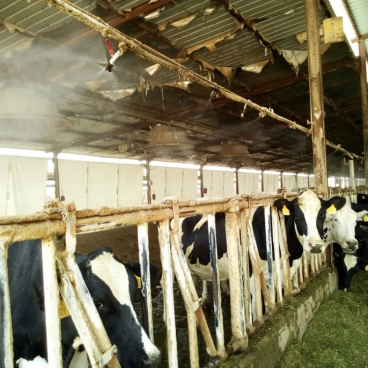 Copper Three Hole Agricultural Sprayer Horticulture Seedling Irrigation Dust Removal Cooling Fogging Nozzle