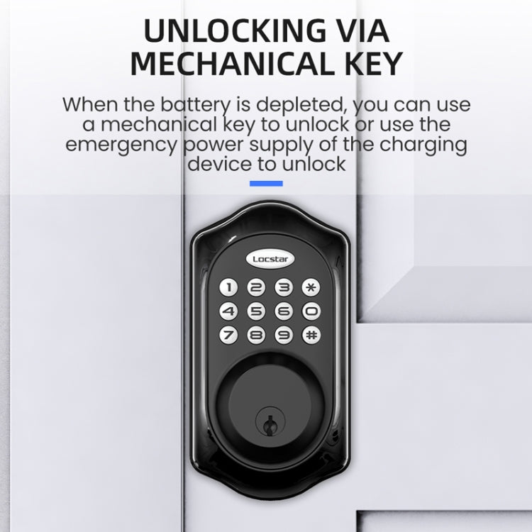 C88 Bluetooth Remote Tuya Automatic Smart Electronic Password Door Lock