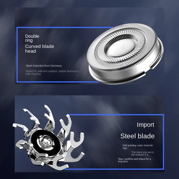 Double-head Mini Magnetic Shaver Portable Men Electric Shaver