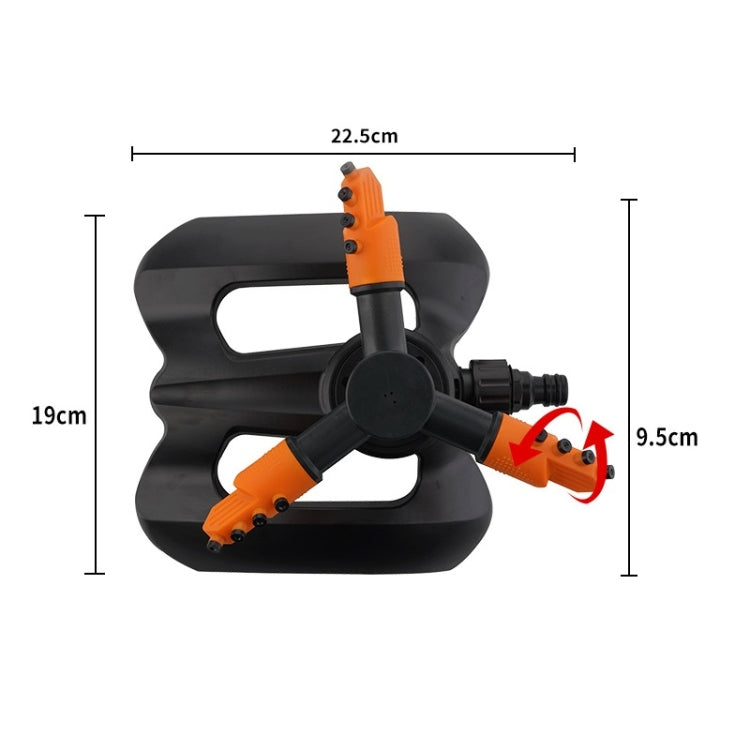 Three-prong Sprinkler Garden Lawn Rotating Sprinkler