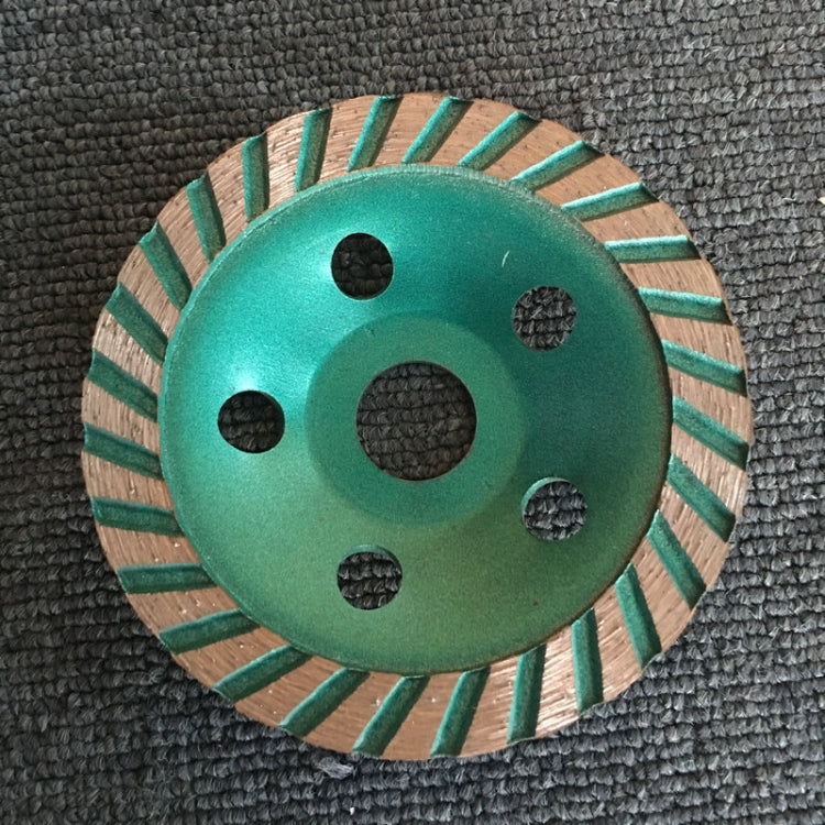 100mm Concrete Stone Diamond Grinding And Polishing Blades Ceramic Grinder Machine Fan Shape Grinding Wheel