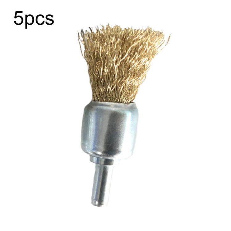 5pcs Wire Brush Industrial Grade Stainless Steel Rust Removal Wire Brush