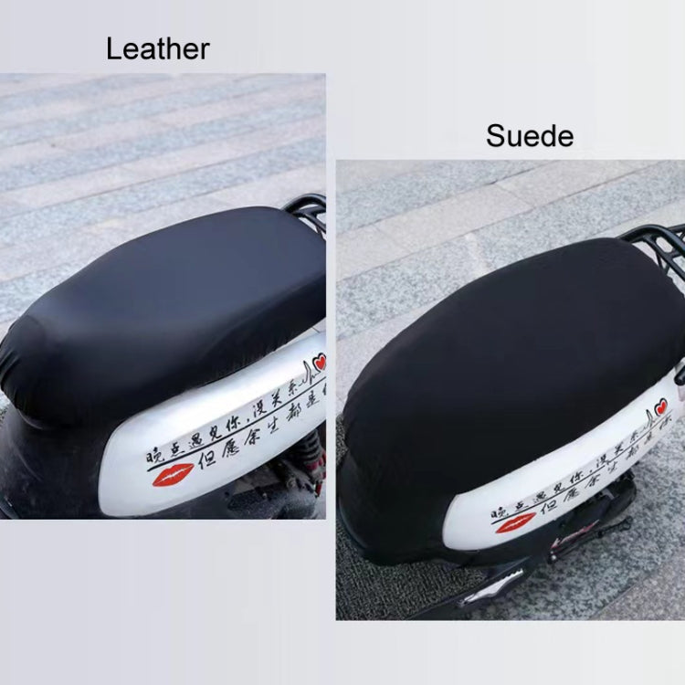 Electric Vehicle Double-sided Thickened Scratch-resistant Plus Velvet Warm Seat Cushion