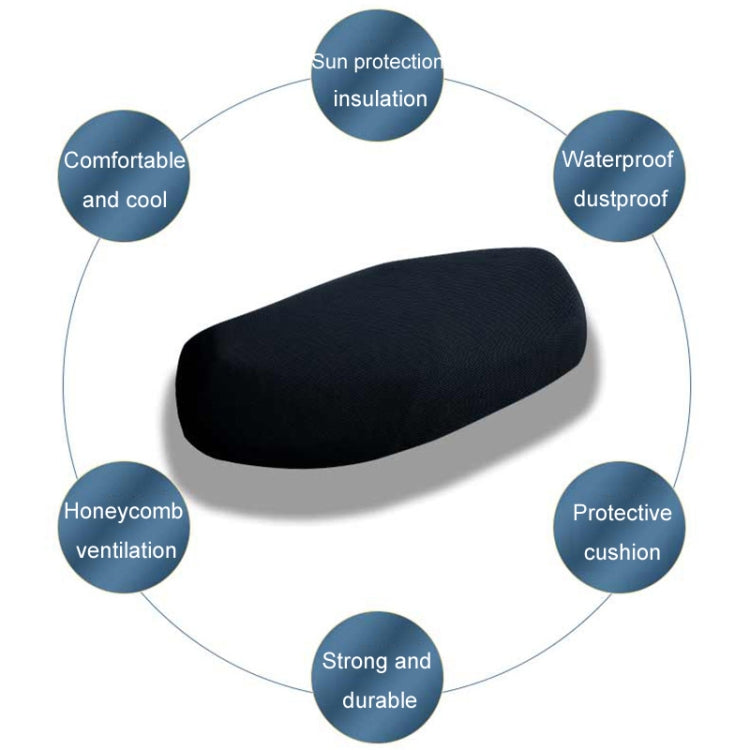 Electric Vehicle Motorcycle Seat Cushion Thickened Sun Protection Cover