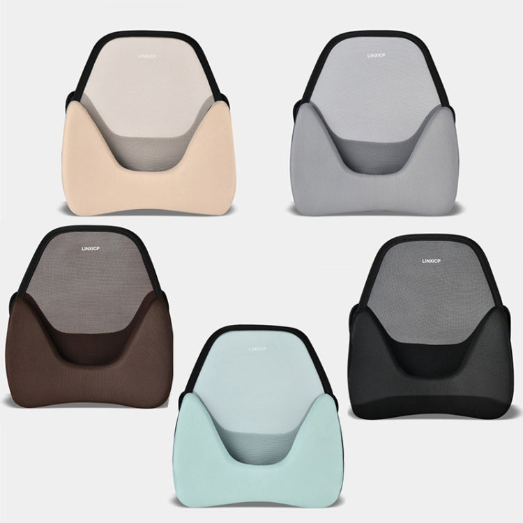 LINXICP 3 In 1 Car Seat Lumbar Cushion Summer Special Memory Foam Breathable Car Back Pad