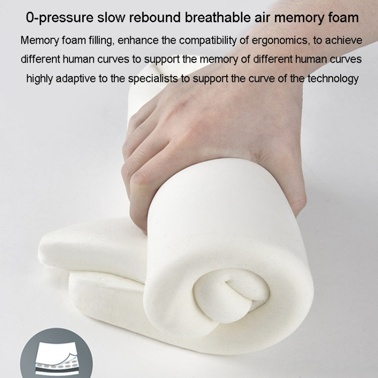 LINXICP 3 In 1 Car Seat Lumbar Cushion Summer Special Memory Foam Breathable Car Back Pad