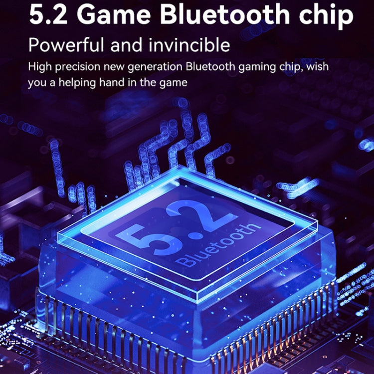 D8 Mobile Phone Stretch Band Light Gamepad Dual Hall Wireless Bluetooth Somatic Vibration Grip for PC / Android / IOS / Tablet / PS3 / PS4 / Switch