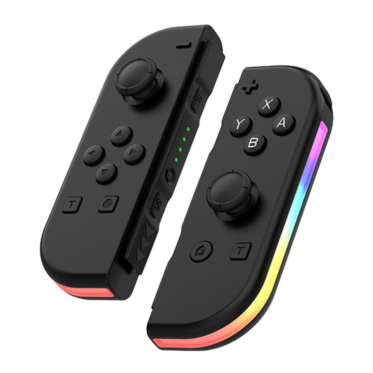 JOY-02 Gaming Left And Right Handle With RGB Lights Body Feel Bluetooth Gamepad For Switch / Switch OLED / Switch Pro / Switch Lite / Switch Joycon