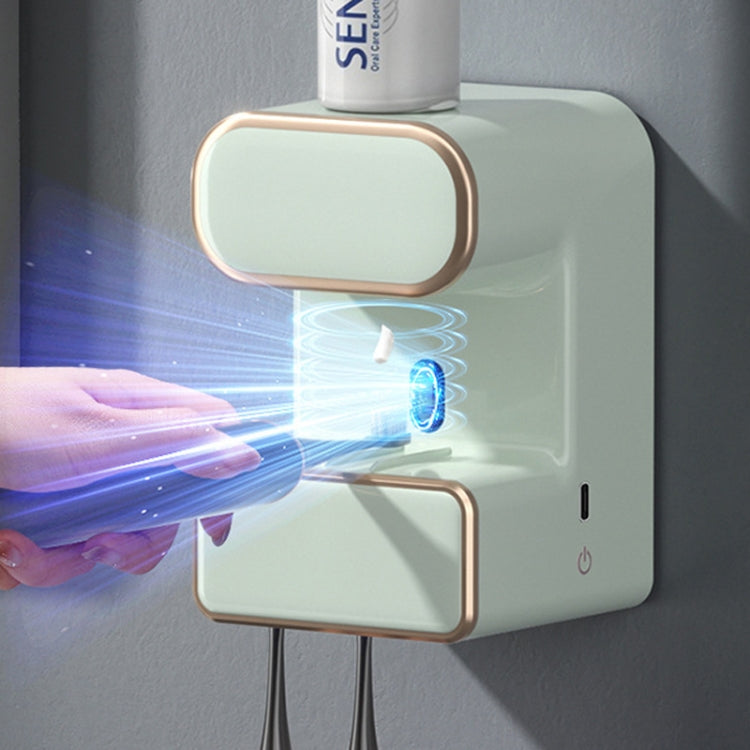 Smart Induction Toothpaste Squeezer Wall-mounted Toothbrush Holder