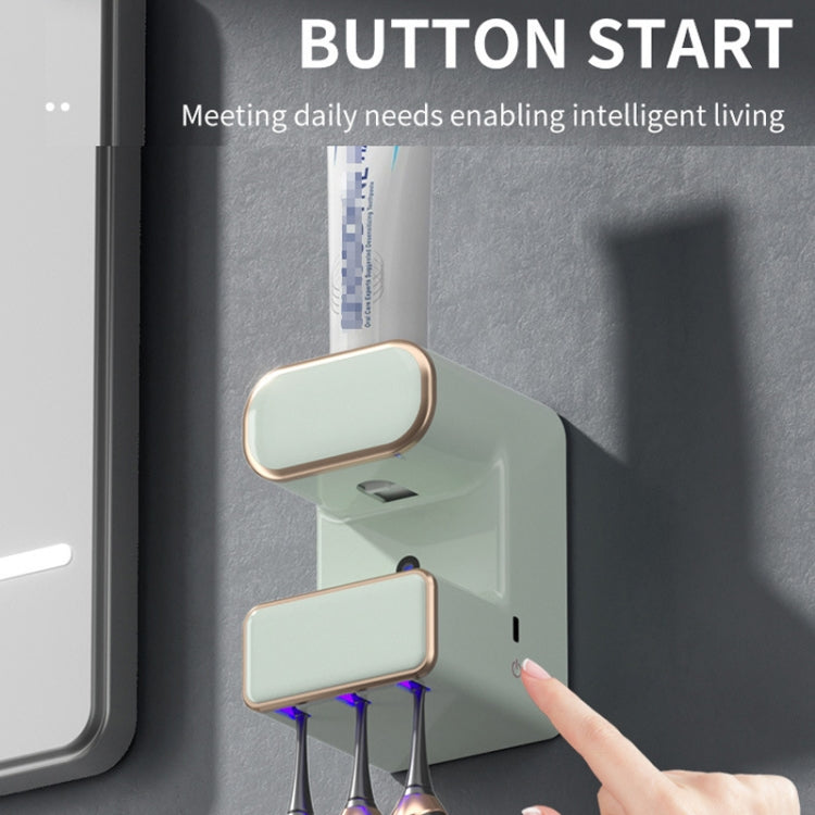 Smart Induction Toothpaste Squeezer Wall-mounted Toothbrush Holder