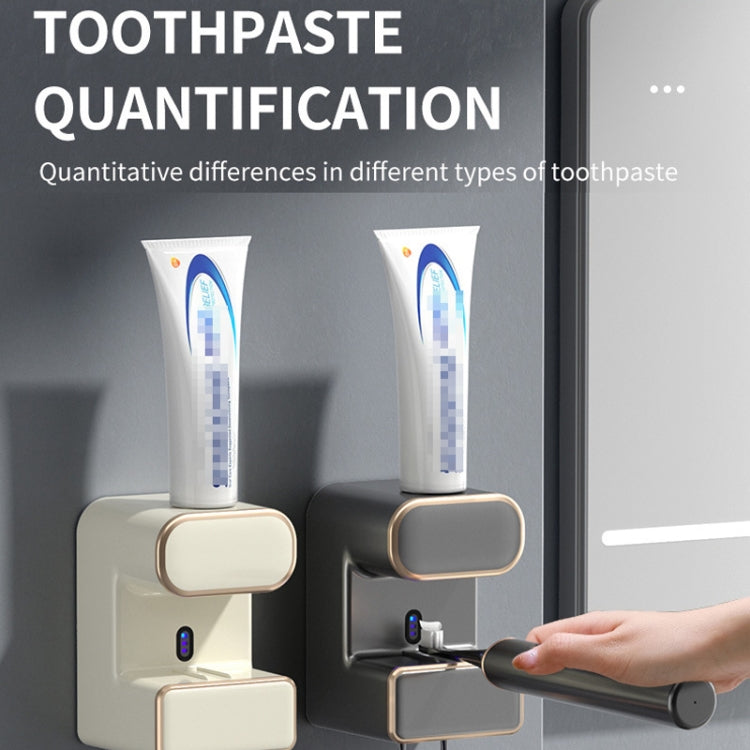 Smart Induction Toothpaste Squeezer Wall-mounted Toothbrush Holder