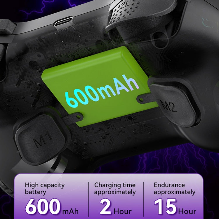 Z01 Wireless Gaming Vortex Dual Hall Body Grip For Switch / PS3 / PS4 / Adroid / IOS