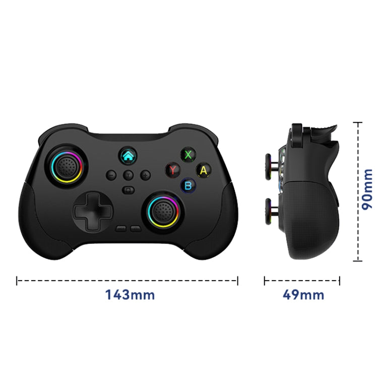 Z01 Wireless Gaming Vortex Dual Hall Body Grip For Switch / PS3 / PS4 / Adroid / IOS