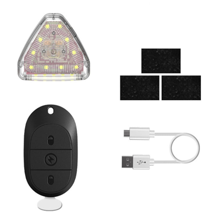 M7 Motorcycle Flashing Light Waterproof Long Duration Wireless Remote Control Modified Warning Lights