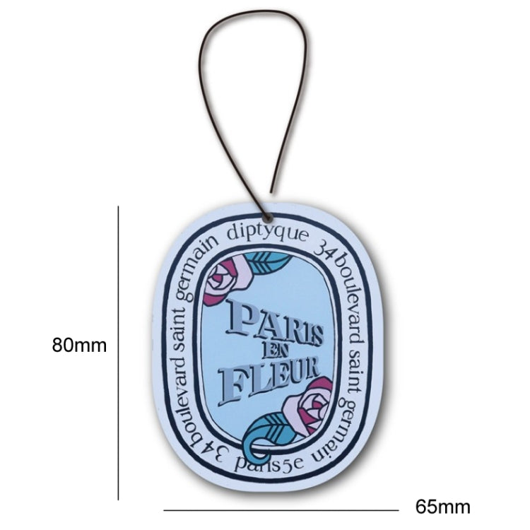 Diptyque Car Solid Fragrance Tablets Aromatherapy Cards