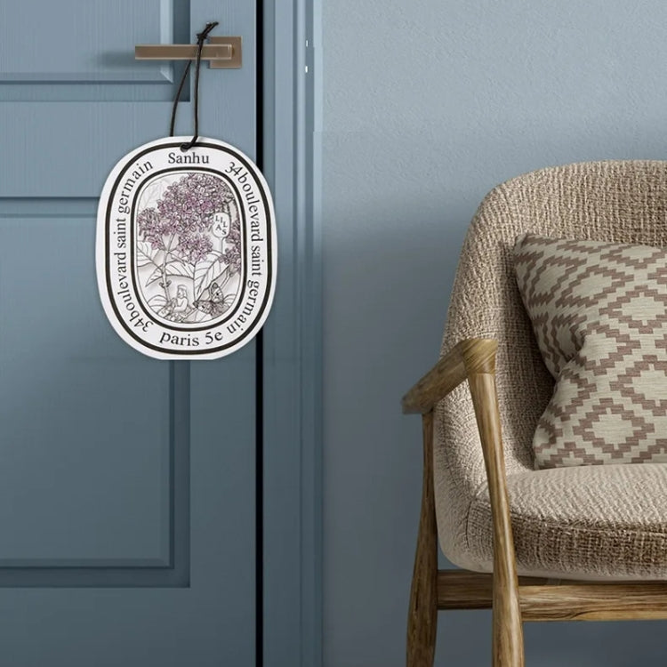 Diptyque Car Solid Fragrance Tablets Aromatherapy Cards