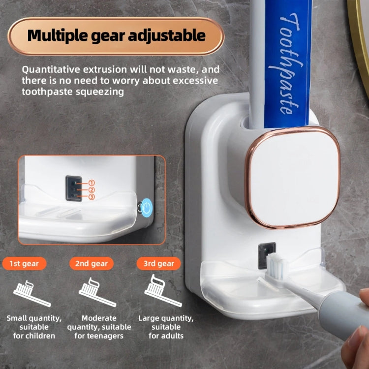 Smart Induction Toothpaste Squeezer 3 Modes Automatic Toothpaste Dispenser