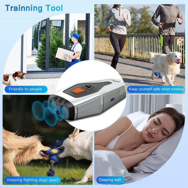 Dual Probe Dual Drive Ultrasonic Stop Barker Pet Trainer