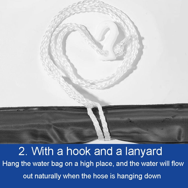 Outdoor Folding Solar Shower Bag Portable Water Storage Bag For Home Use