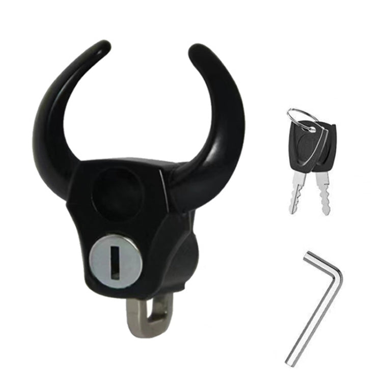 Bullhead Helmet Lock Hooks Front Universal No-Punch Motorcycle Bike Storage Hook